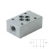 PM-1/AB-3/8_EB30338 - Плита модульная CETOP 03, отводы G3/8" от каналов A и B, сталь - PM-1/AB-3/8_EB30338 - Плита модульная CETOP 03, отводы G3/8" от каналов A и B, сталь