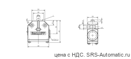 Одиночный выключатель Balluff BNS 819-99-D-12 - Одиночный выключатель Balluff BNS 819-99-D-12