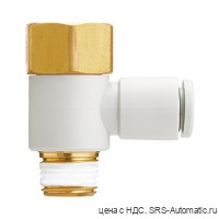 SMC KQ2-VF10-02S Штуцер цанговый угловой