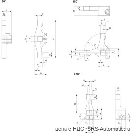 Aventics Поворотный рычаг без магнита, для 6S, 6D, 7S, 7D, 8S и 8D – 2706280300 - Aventics Поворотный рычаг без магнита, для 6S, 6D, 7S, 7D, 8S и 8D – 2706280300