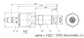 Емкостной датчик уровня Balluff BCS S04K501-NOCFNG-S04G-T51 - Емкостной датчик уровня Balluff BCS S04K501-NOCFNG-S04G-T51