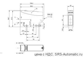 Оптический датчик Balluff BOS 64K-AA-PR10-TG - Оптический датчик Balluff BOS 64K-AA-PR10-TG