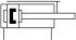 Festo DPDM-Q-25-50-PA Пневмоцилиндр - Festo DPDM-Q-25-50-PA Пневмоцилиндр