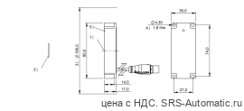 RFID головка чтения/записи Balluff BIS M-405-045-001-07-S4 - RFID головка чтения/записи Balluff BIS M-405-045-001-07-S4