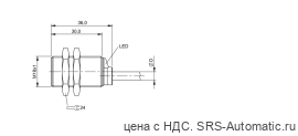 Индуктивный датчик Balluff BES M18MD-NSC50B-BV02-003 - Индуктивный датчик Balluff BES M18MD-NSC50B-BV02-003