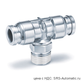 SMC KQB2T-04-M5-F Тройник цанговый переходной - SMC KQB2T-04-M5-F Тройник цанговый переходной