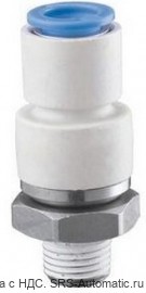 SMC KX-H06-M5 Штуцер цанговый - SMC KX-H06-M5 Штуцер цанговый
