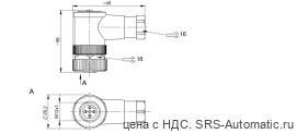 Разъем Balluff BCC M445-0000-1A-000-51X475-000 - Разъем Balluff BCC M445-0000-1A-000-51X475-000