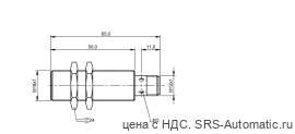 Индуктивный датчик Balluff BES M18MI-PSC70B-S04G-W - Индуктивный датчик Balluff BES M18MI-PSC70B-S04G-W