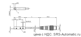 Индуктивный датчик Balluff BES Q05AC-POC15B-EP00,3-GS49 - Индуктивный датчик Balluff BES Q05AC-POC15B-EP00,3-GS49