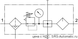 Festo FRC-1/4-D-MINI-KA-A Блок подготовки воздуха - Festo FRC-1/4-D-MINI-KA-A Блок подготовки воздуха