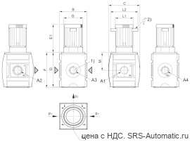 Aventics Прецизионный регулирующий клапан, Cерия AS2-RGP-…-DS – R412006163 - Aventics Прецизионный регулирующий клапан, Cерия AS2-RGP-…-DS – R412006163