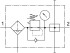 Festo LFRS-1/2-D-MAXI-KA-A Блок подготовки воздуха - Festo LFRS-1/2-D-MAXI-KA-A Блок подготовки воздуха