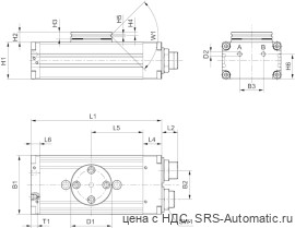 Aventics Поворотный модуль, Cерия RCM-SE – R412000364 - Aventics Поворотный модуль, Cерия RCM-SE – R412000364
