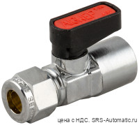 Кран комбинированный цанговый с внутренней резьбой rp iso 7 aignep 06340 00 098