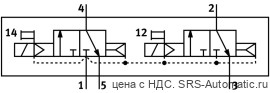 Festo VSVA-B-T32C-AH-A2-5C1 Распределитель - Festo VSVA-B-T32C-AH-A2-5C1 Распределитель