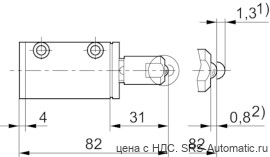 Aventics 3/2 -пневмораспределитель, Cерия ST – 0820402014 - Aventics 3/2 -пневмораспределитель, Cерия ST – 0820402014