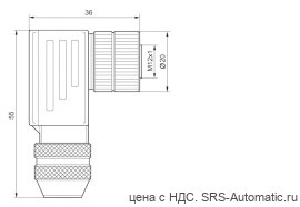 Aventics Круглые разъемы, Cерия CON-RD – 1824484029 - Aventics Круглые разъемы, Cерия CON-RD – 1824484029