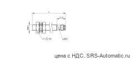 Индуктивный датчик Balluff BES M08MI-NSC30B-S49G - Индуктивный датчик Balluff BES M08MI-NSC30B-S49G