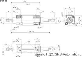 Aventics ISO 15552, серия CCL-IS – R480179848 - Aventics ISO 15552, серия CCL-IS – R480179848