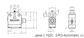 Одиночный выключатель Balluff BNS 813-99-R-39-FC-S80 - Одиночный выключатель Balluff BNS 813-99-R-39-FC-S80