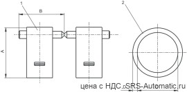 Aventics Принадлежности для монтажа в блок, Cерия NL1-MBR-…-W04 – 1827009636 - Aventics Принадлежности для монтажа в блок, Cерия NL1-MBR-…-W04 – 1827009636