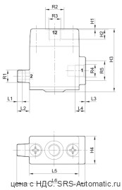 Aventics Управляемый обратный клапан, Cерия NR02 – 5340053000 - Aventics Управляемый обратный клапан, Cерия NR02 – 5340053000