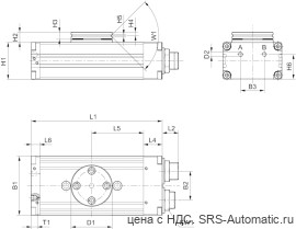 Aventics Поворотный модуль, Cерия RCM-SE – R412000357 - Aventics Поворотный модуль, Cерия RCM-SE – R412000357
