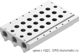 Festo VABM-L1-10S-G18-5 Плита монтажная - Festo VABM-L1-10S-G18-5 Плита монтажная