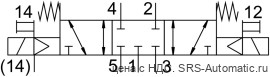 Festo VSVA-B-P53C-ZD-D1-1T1L Распределитель - Festo VSVA-B-P53C-ZD-D1-1T1L Распределитель