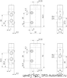 Aventics 3/2 -пневмораспределитель, Cерия ST – 0820212001 - Aventics 3/2 -пневмораспределитель, Cерия ST – 0820212001