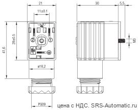Разъем 22 mm en 175301-803 a/iso 4400 - сертификат ul/csa серия 11v  conu1 000 01 - Разъем 22 mm en 175301-803 a/iso 4400 - сертификат ul/csa серия 11v  conu1 000 01