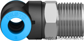Festo QST-3/8-8 Штуцер - Festo QST-3/8-8 Штуцер