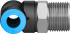 Festo QST-3/8-8 Штуцер - Festo QST-3/8-8 Штуцер