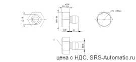 Транспондер RFID Balluff BIS M-143-02/A-M10-YE-SA1 - Транспондер RFID Balluff BIS M-143-02/A-M10-YE-SA1