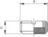 Глушитель заверточного типа со шлицом под отвертку 07120 00 003 - Глушитель заверточного типа со шлицом под отвертку 07120 00 003
