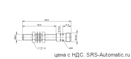 Индуктивный датчик Balluff BES M08MH1-POC20B-S04G - Индуктивный датчик Balluff BES M08MH1-POC20B-S04G