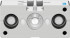 Festo DFM-12-10-P-A-KF Цилиндр с направляющими - Festo DFM-12-10-P-A-KF Цилиндр с направляющими
