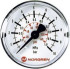 Norgren Manometer 18-015-884 Anschluss (Manometer): Rückseite 0 bis 16 bar Außengewinde R1/8 1 St. - Norgren Manometer 18-015-884 Anschluss (Manometer): Rückseite 0 bis 16 bar Außengewinde R1/8 1 St.