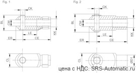 Aventics Головка вилкообразная, Cерия AP2 – 1827001493 - Aventics Головка вилкообразная, Cерия AP2 – 1827001493