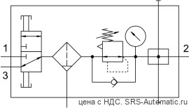 Festo LFR-1/4-DB-7-MINI-KB Блок подготовки воздуха - Festo LFR-1/4-DB-7-MINI-KB Блок подготовки воздуха