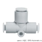 SMC KG-T08-10 Тройник цанговый переходной - SMC KG-T08-10 Тройник цанговый переходной