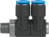 Festo QSLV4-3/8-8 Штуцер - Festo QSLV4-3/8-8 Штуцер