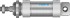 Festo DSNU-50-40-P-A Пневмоцилиндр - Festo DSNU-50-40-P-A Пневмоцилиндр