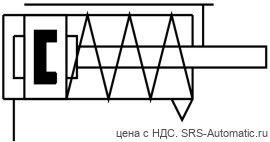 Festo DPDM-Q-25-15-S-PA Пневмоцилиндр - Festo DPDM-Q-25-15-S-PA Пневмоцилиндр