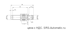 Индуктивный датчик Balluff BES M12MF1-POC10F-S04G - Индуктивный датчик Balluff BES M12MF1-POC10F-S04G