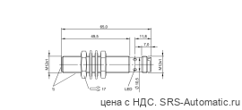 Индуктивный датчик Balluff BES M12EI-PSC40B-S04G-S01 - Индуктивный датчик Balluff BES M12EI-PSC40B-S04G-S01