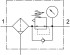 Festo LFR-1/4-DB-7-5M-MINI Фильтр-регулятор - Festo LFR-1/4-DB-7-5M-MINI Фильтр-регулятор