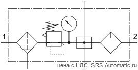 Festo FRC-1/2-D-MIDI-KA Блок подготовки воздуха - Festo FRC-1/2-D-MIDI-KA Блок подготовки воздуха