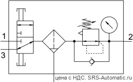Festo LFR-1/4-DB-7-MINI-KC Блок подготовки воздуха - Festo LFR-1/4-DB-7-MINI-KC Блок подготовки воздуха